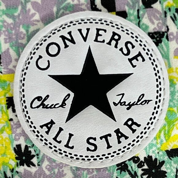 Converse Womens 542558F Multicolor Floral Chuck Taylor All Star Size 8 Sneakers - Picture 10 of 10